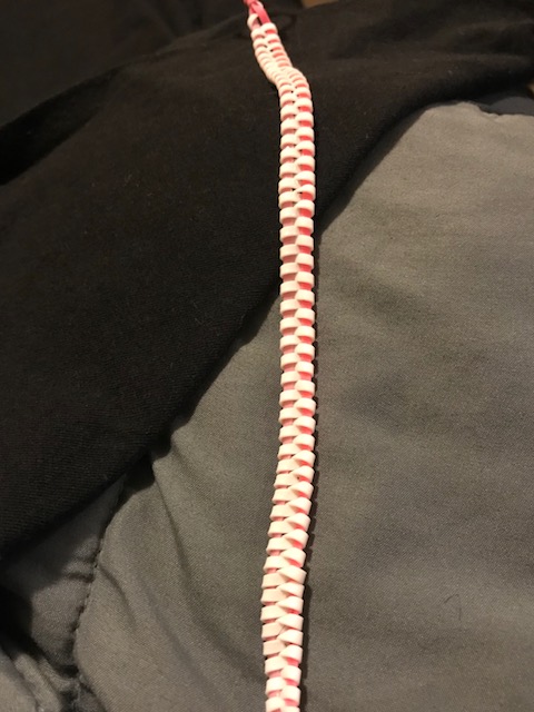 Strawberry cream zipper